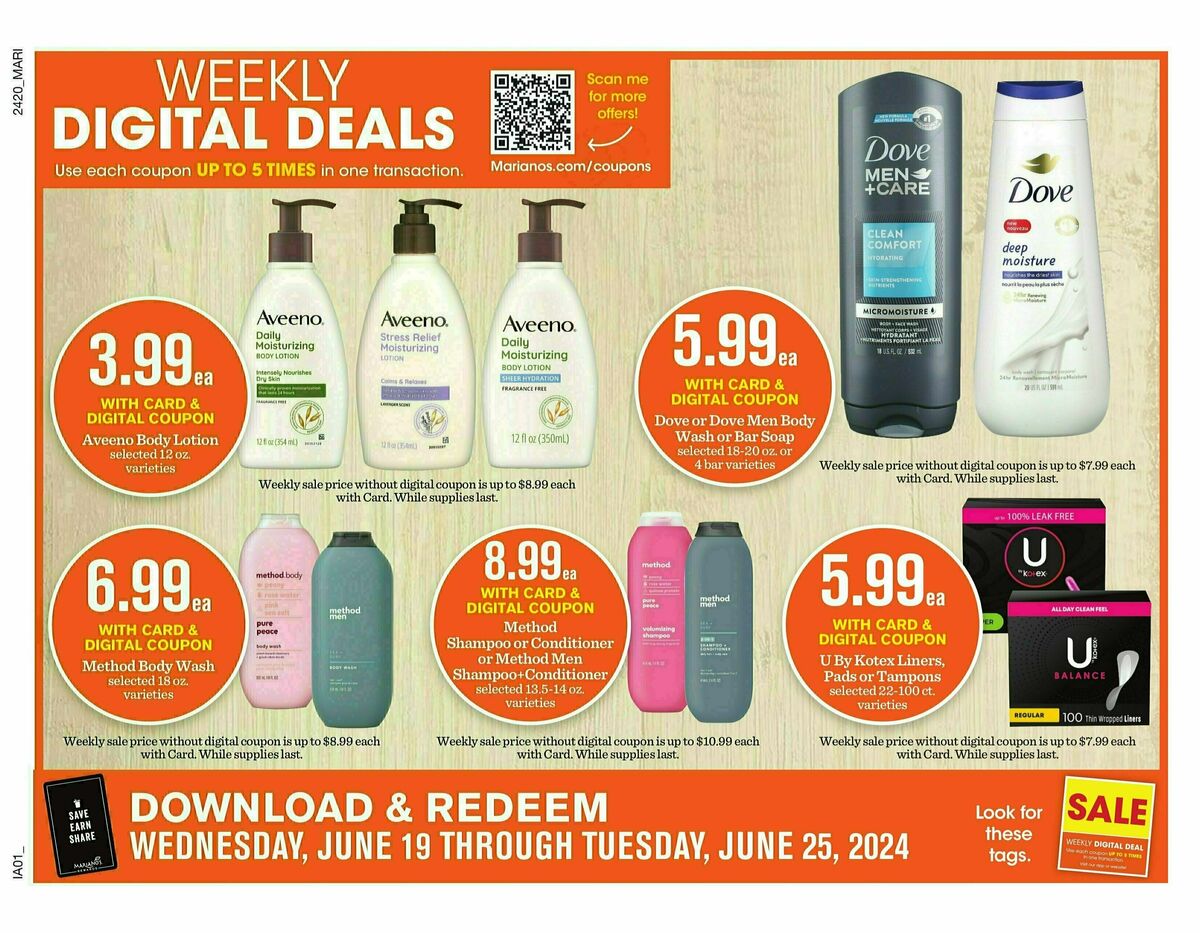 Mariano's Weekly Ad from June 19