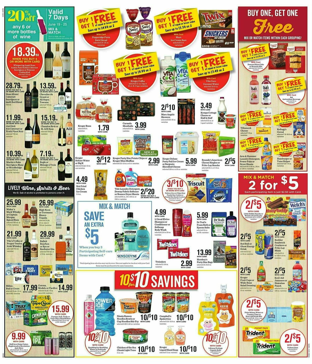 Mariano's Weekly Ad from June 19