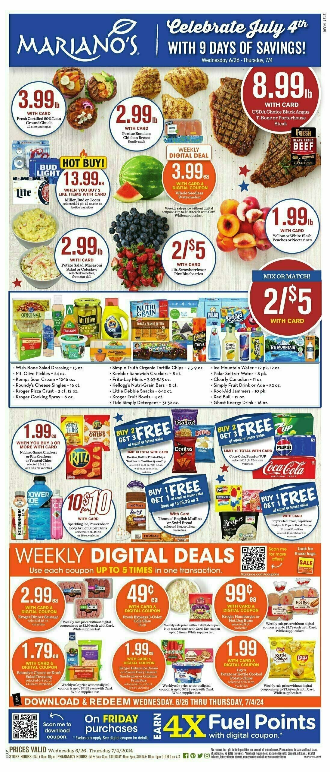 Mariano's Weekly Ad from June 26