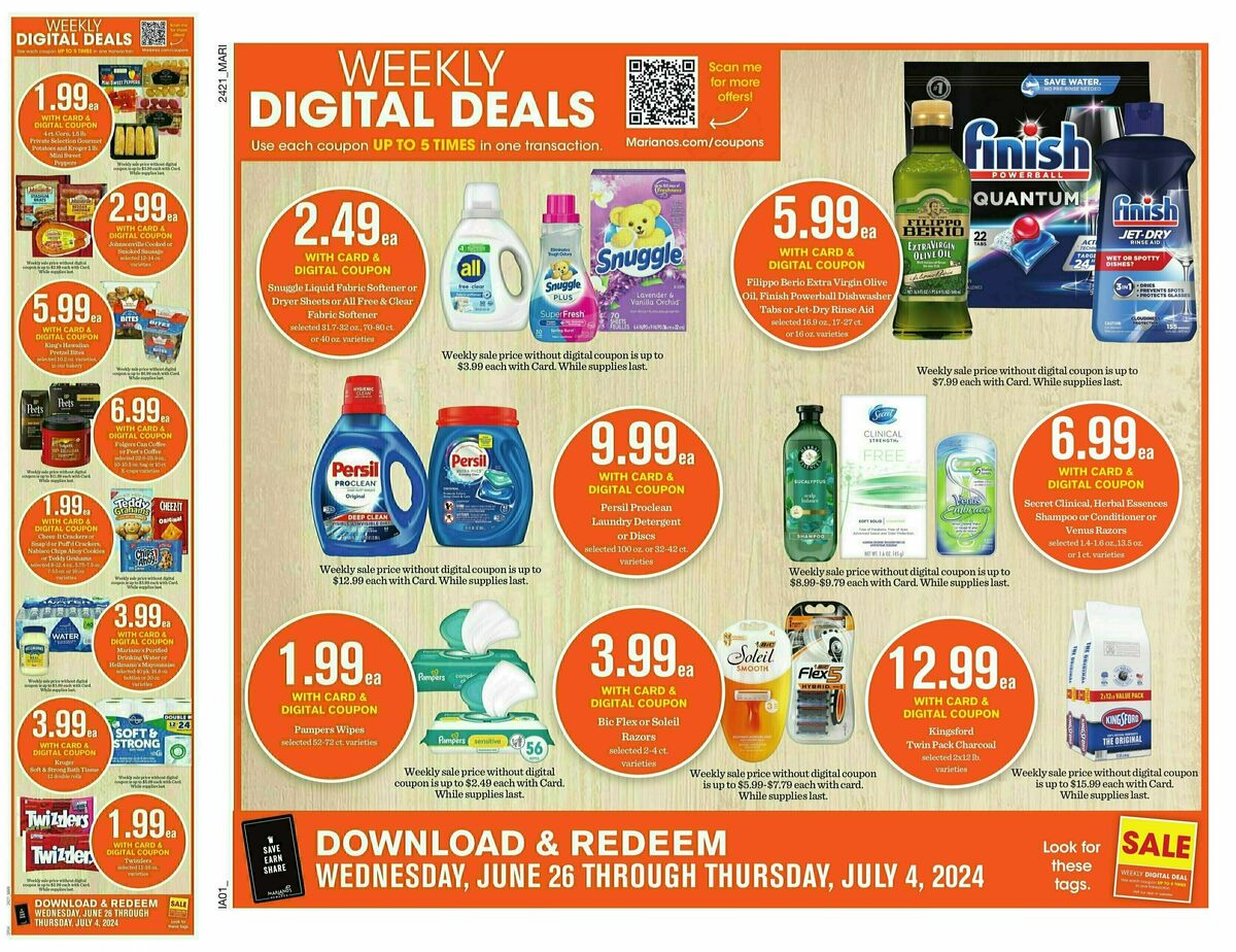 Mariano's Weekly Ad from June 26