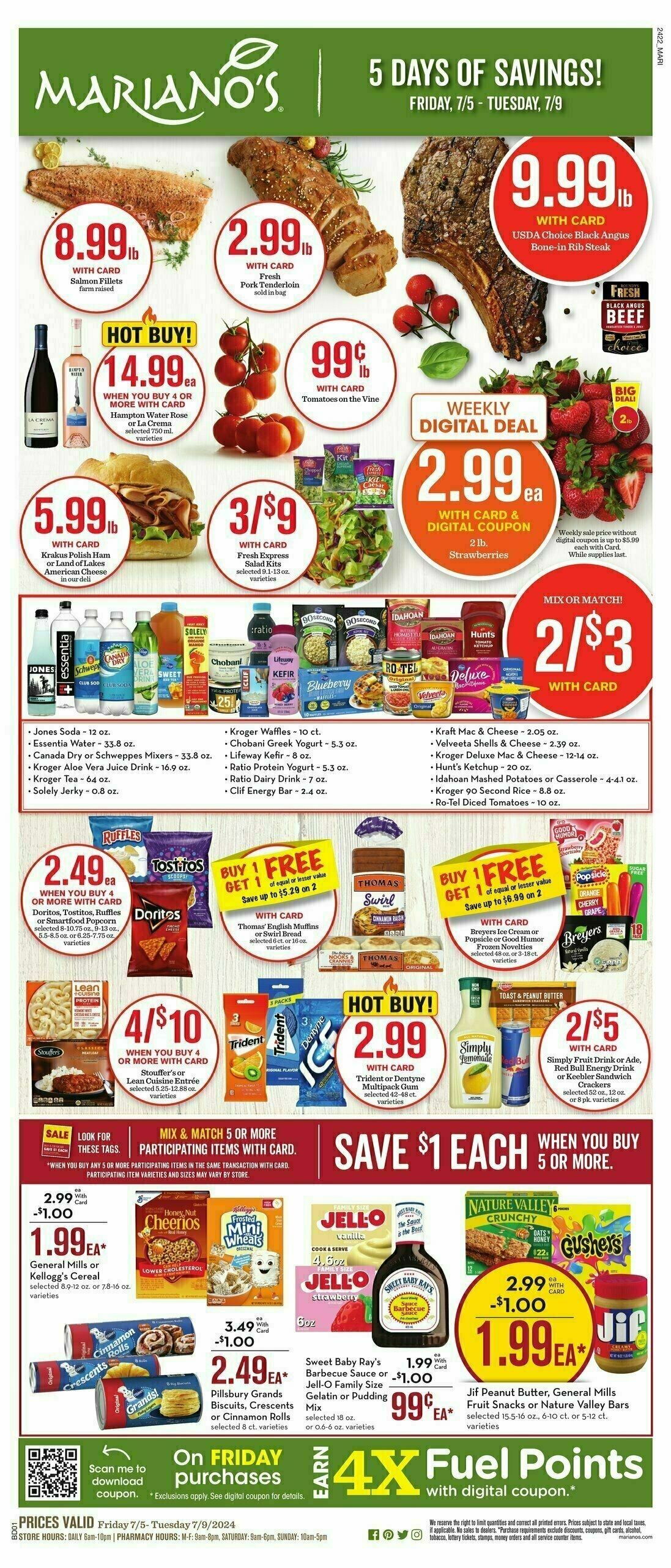 Mariano's Weekly Ad from July 5