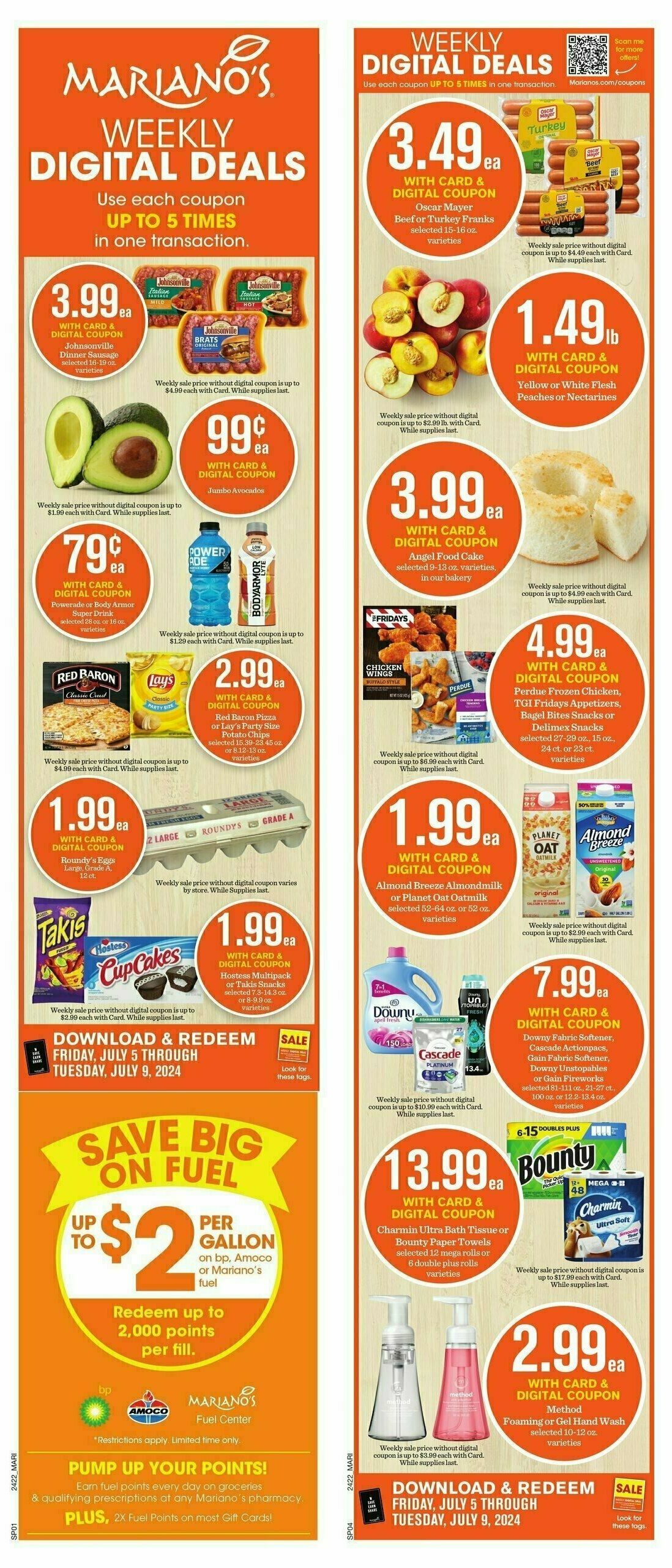 Mariano's Weekly Ad from July 5