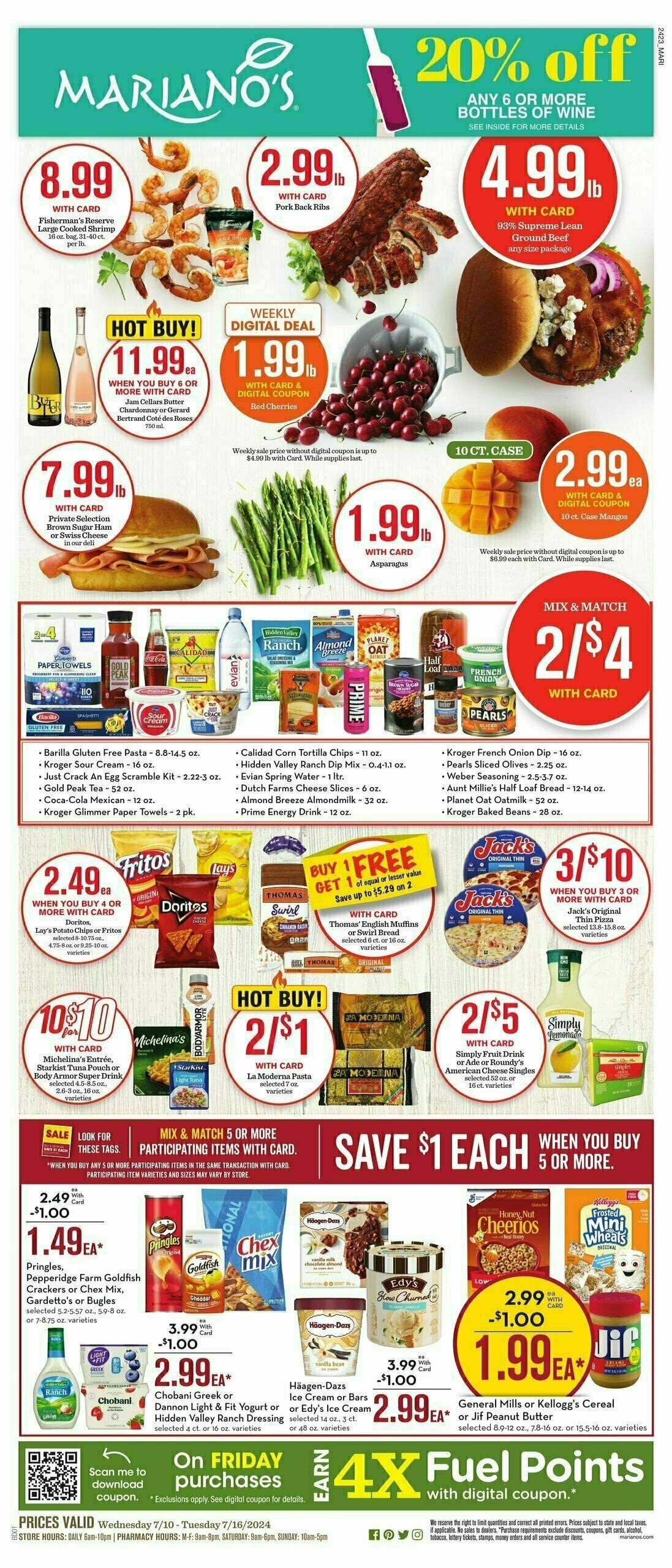 Mariano's Weekly Ad from July 10