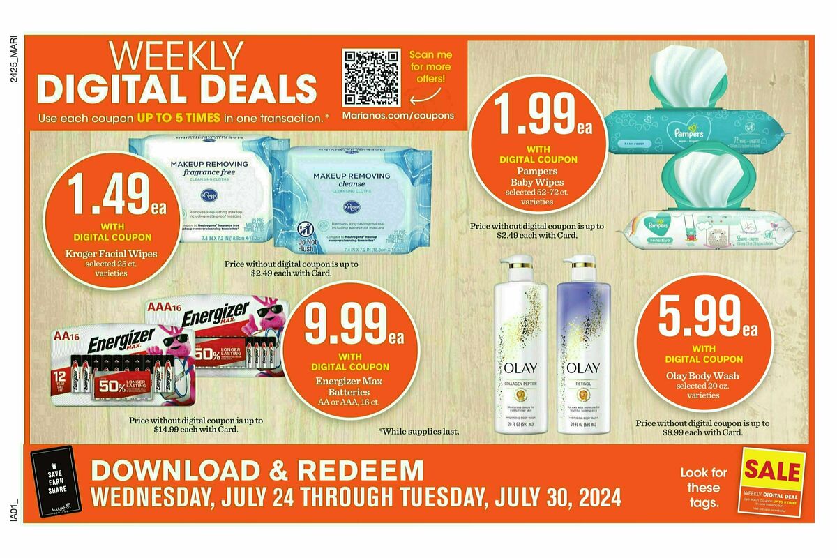 Mariano's Weekly Ad from July 24