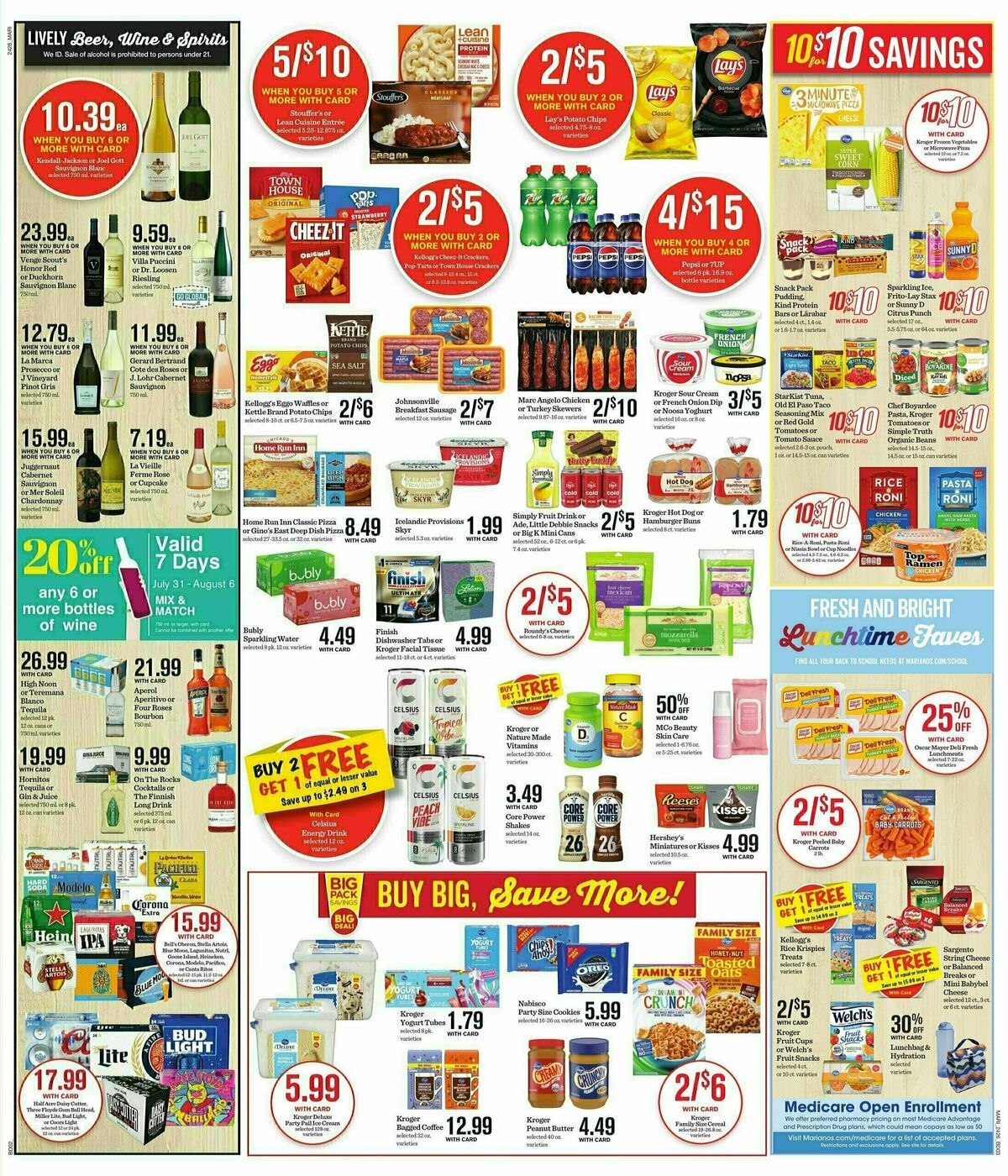 Mariano's Weekly Ad from July 31