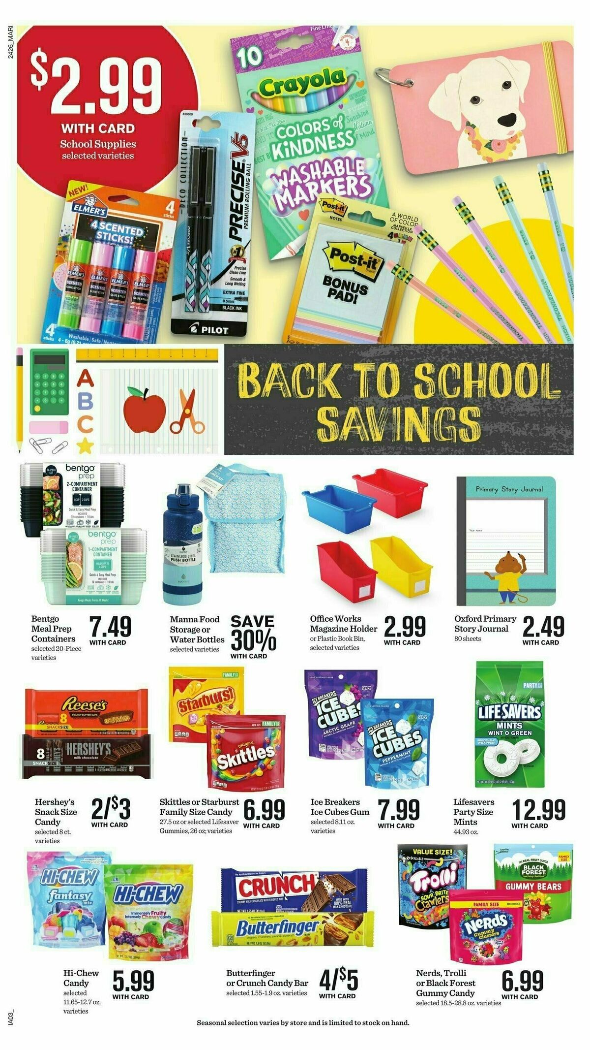 Mariano's Weekly Ad from July 31