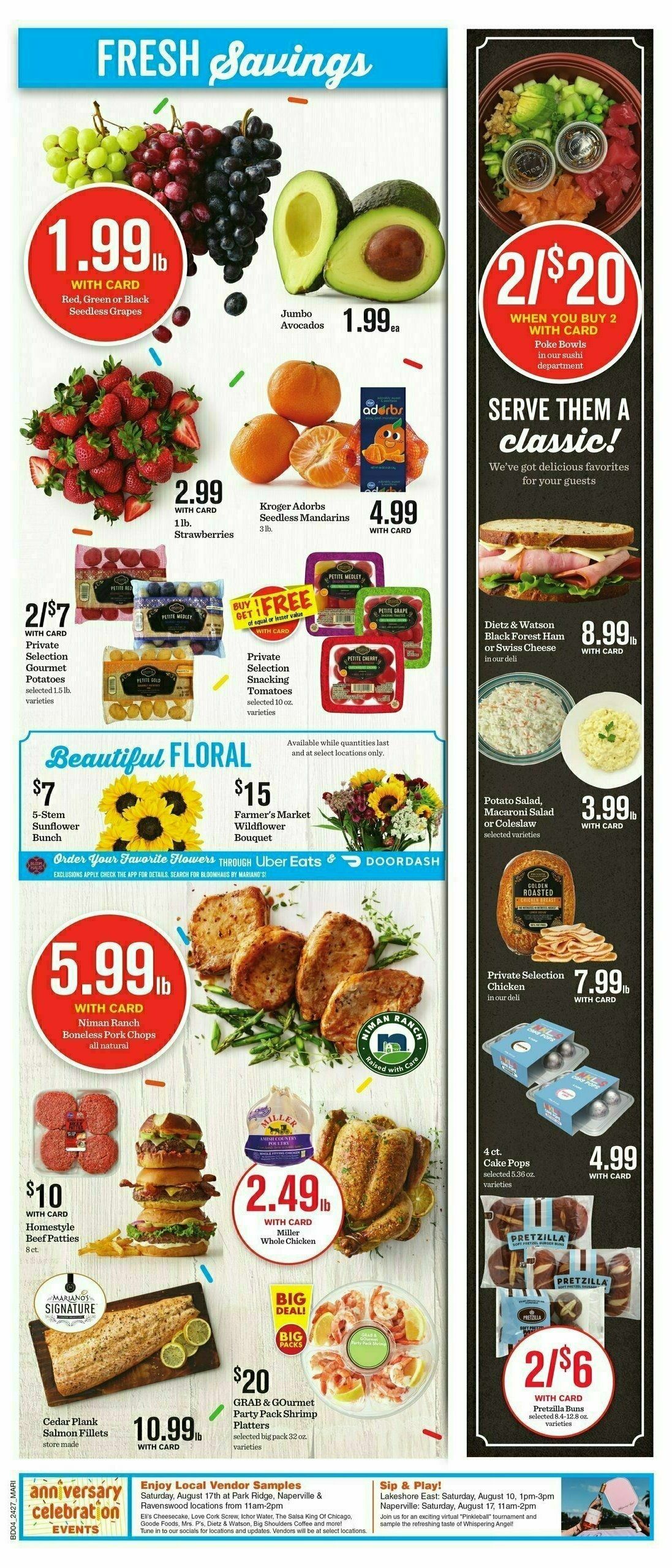 Mariano's Weekly Ad from August 7