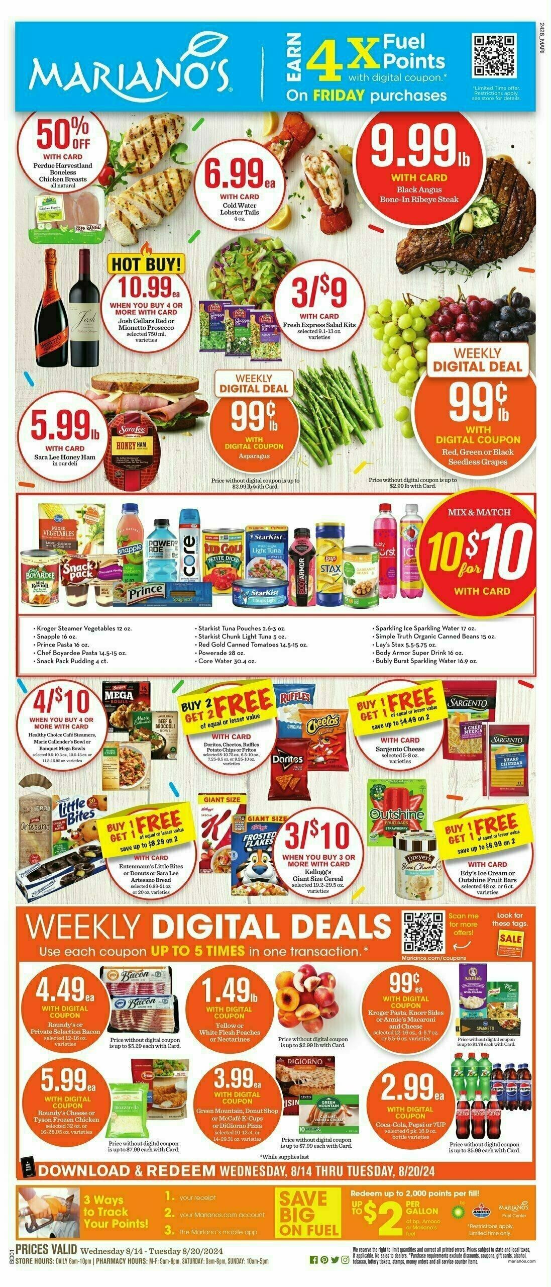 Mariano's Weekly Ad from August 14