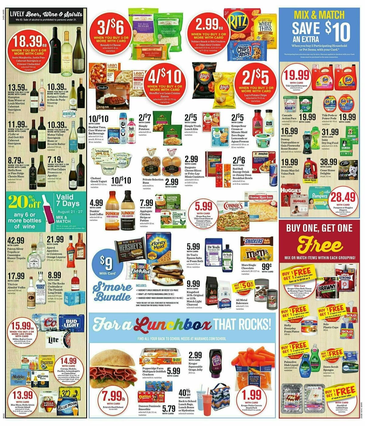 Mariano's Weekly Ad from August 21