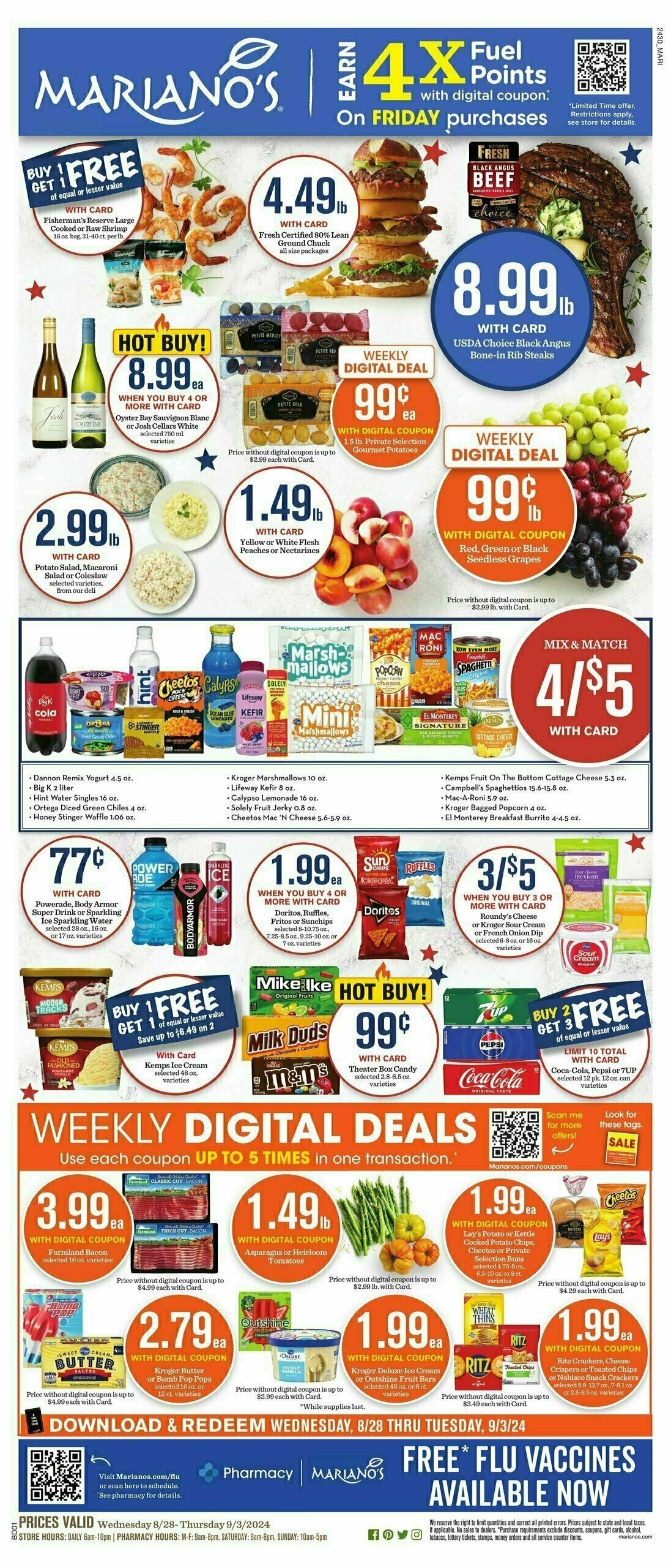 Mariano's Weekly Ad from August 28