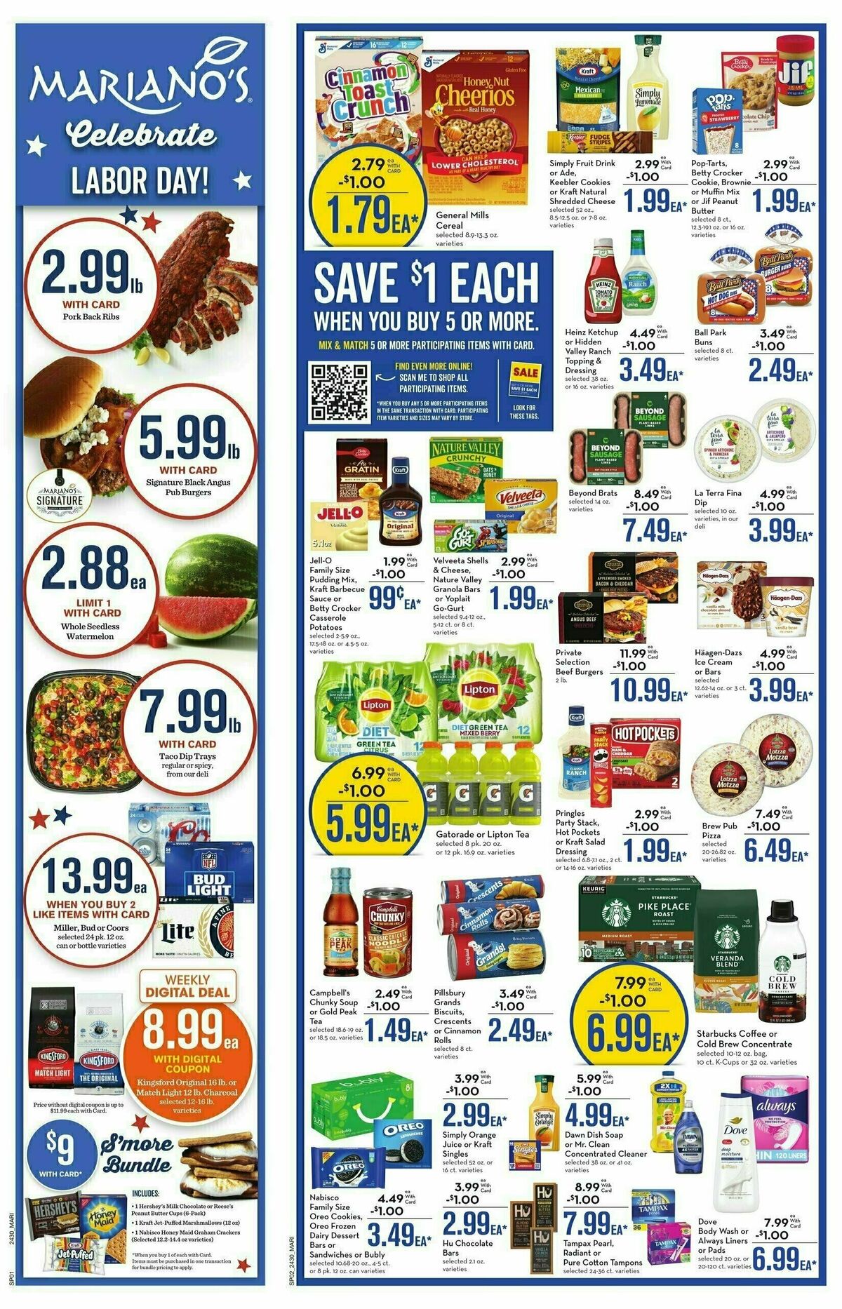 Mariano's Weekly Ad from August 28