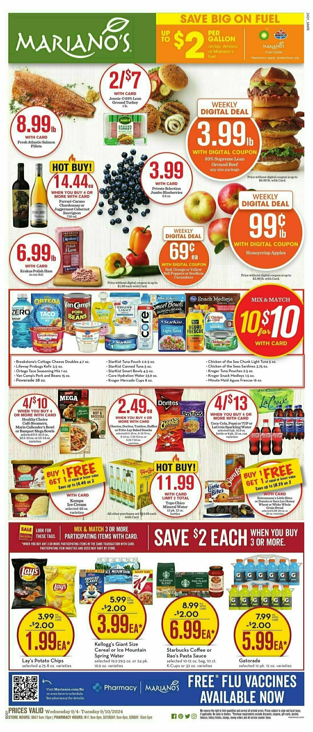 Mariano's Weekly Ad from September 4