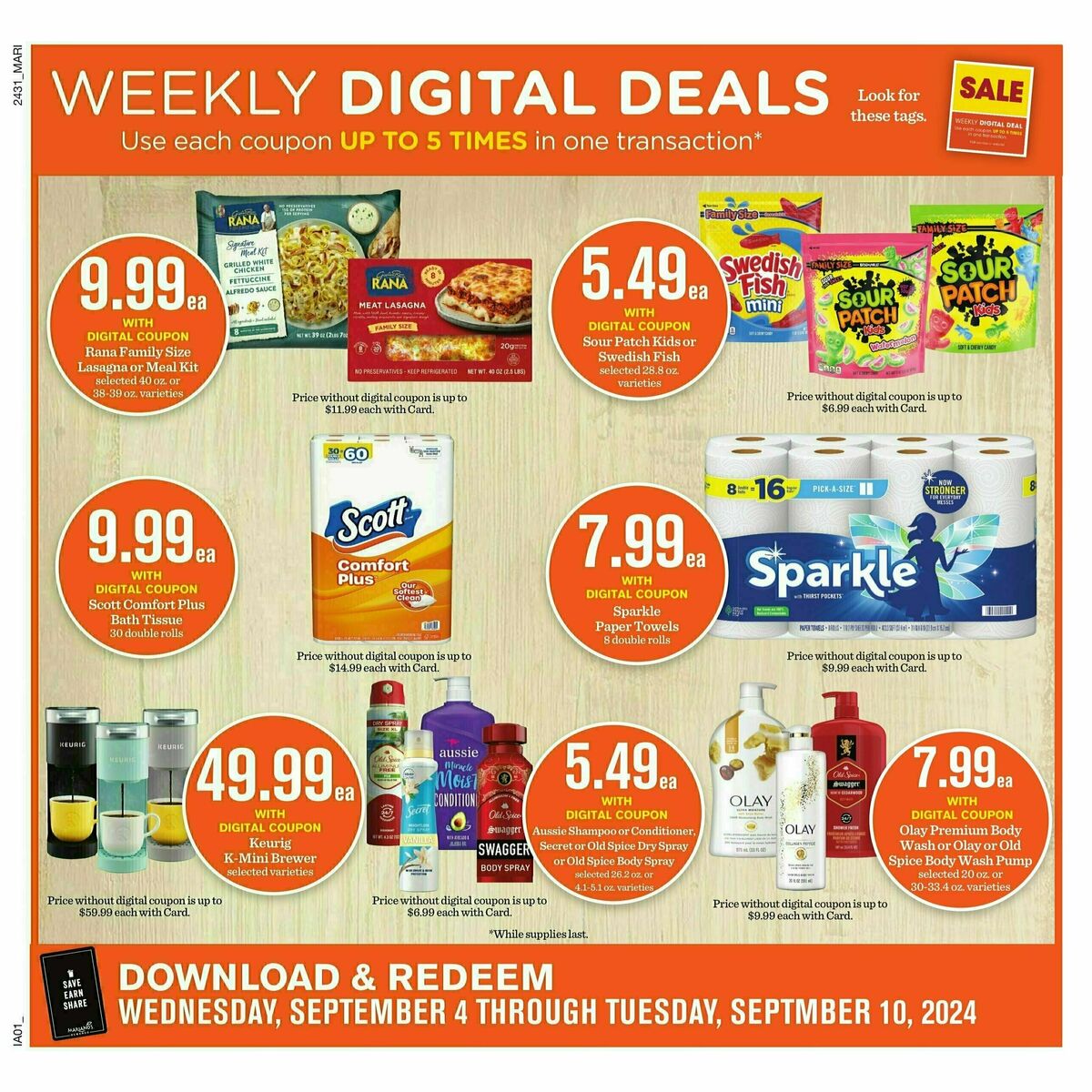 Mariano's Weekly Ad from September 4