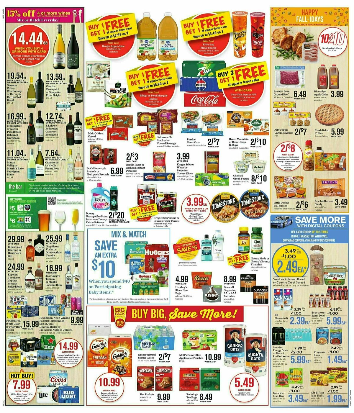 Mariano's Weekly Ad from September 11