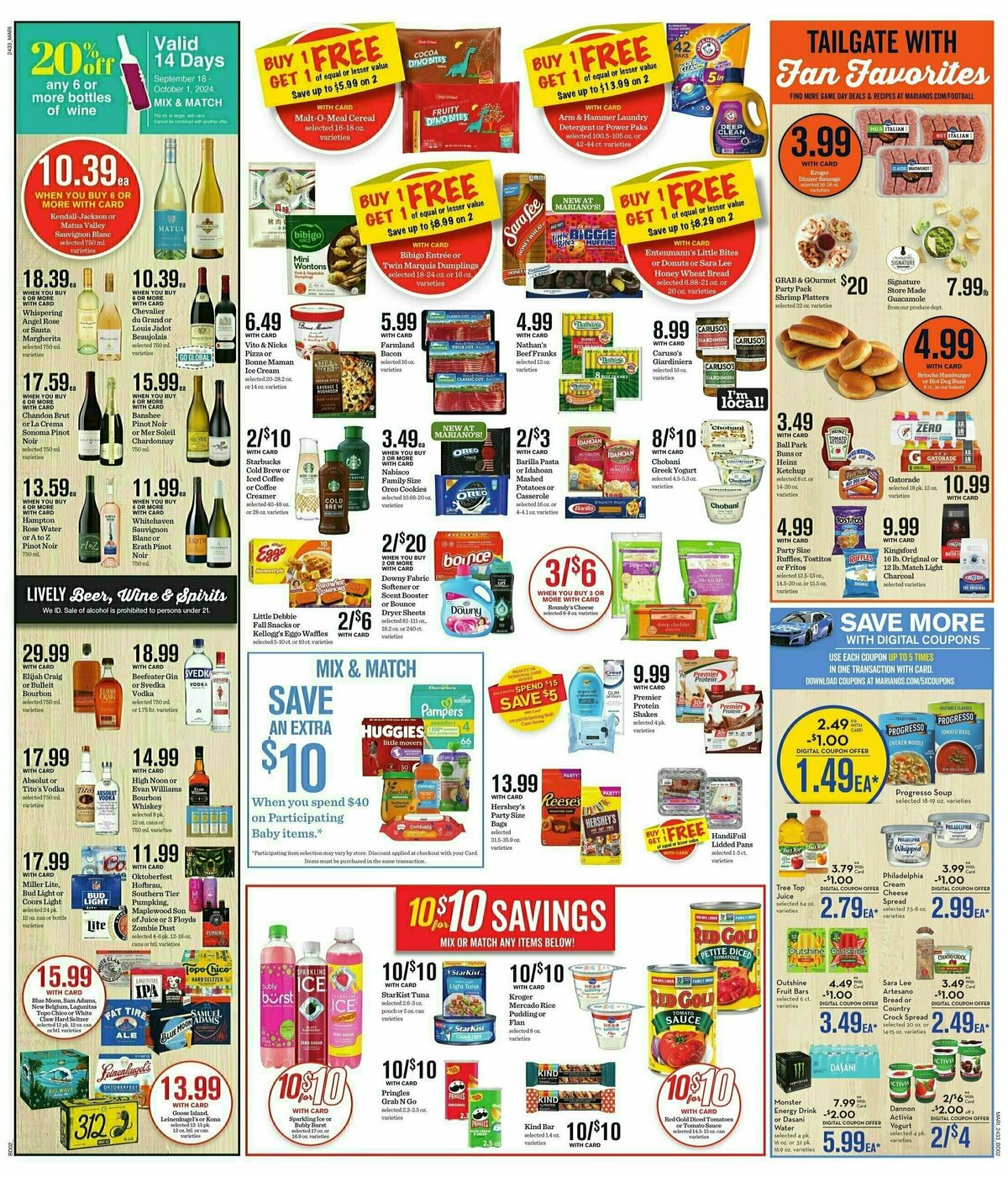 Mariano's Weekly Ad from September 18