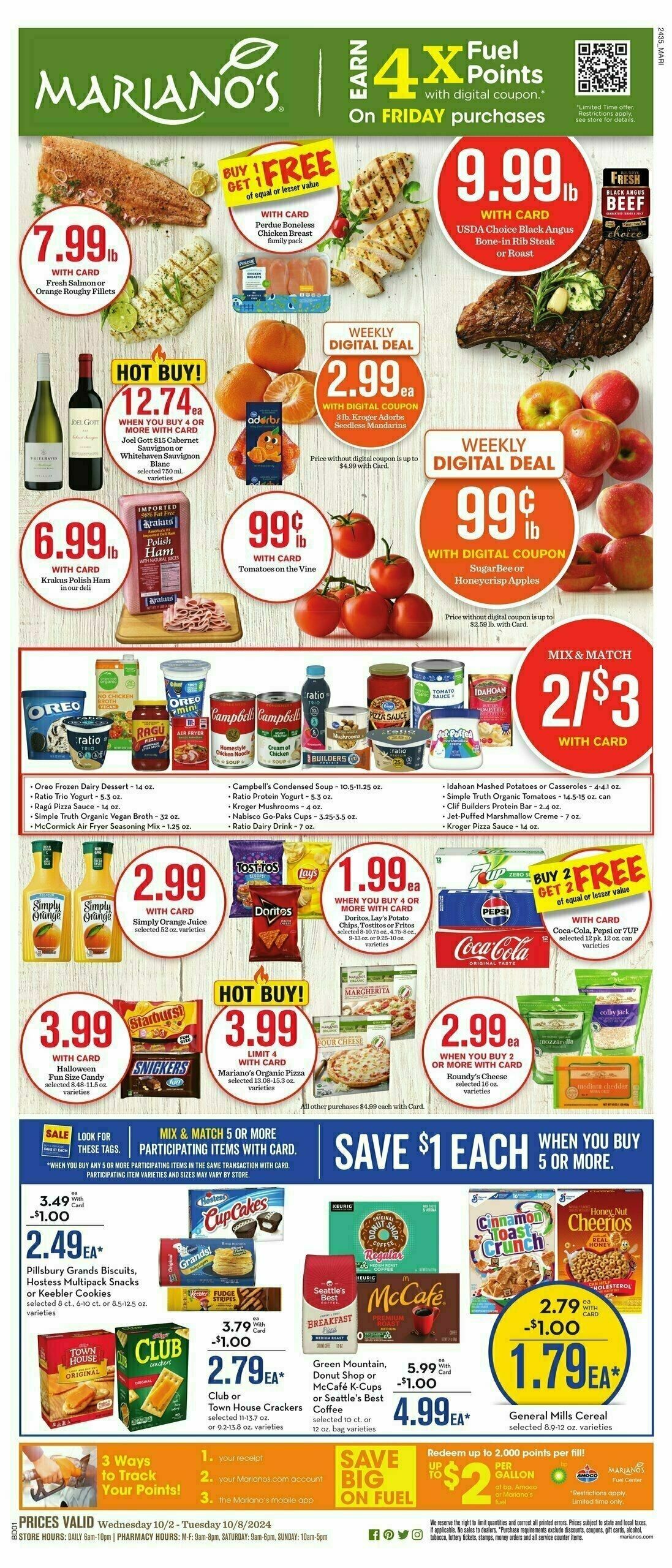 Mariano's Weekly Ad from October 2