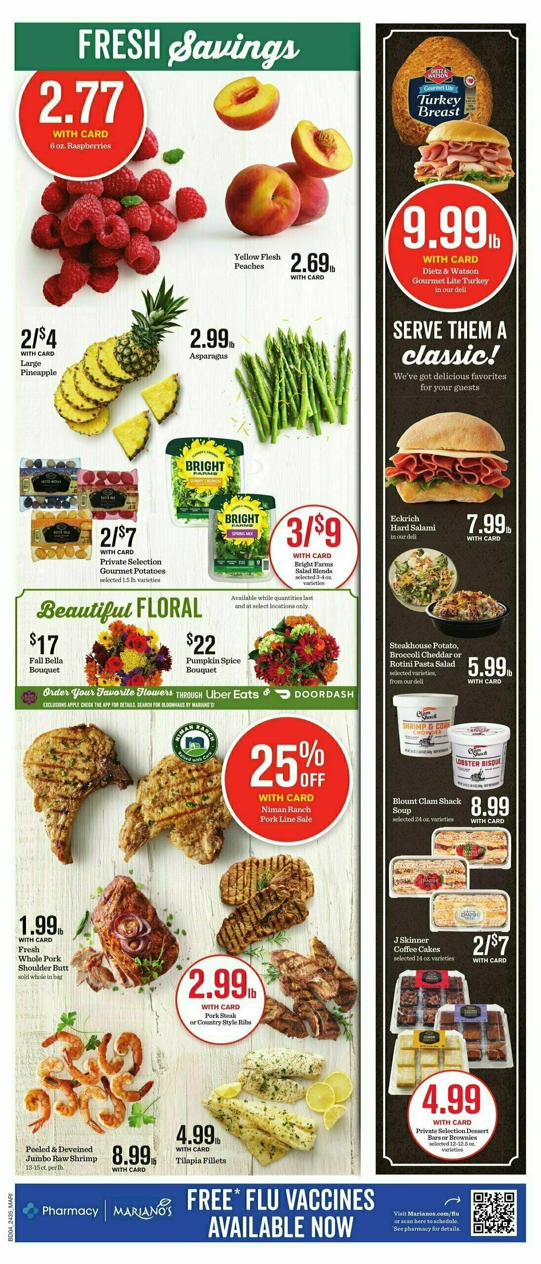 Mariano's Weekly Ad from October 2