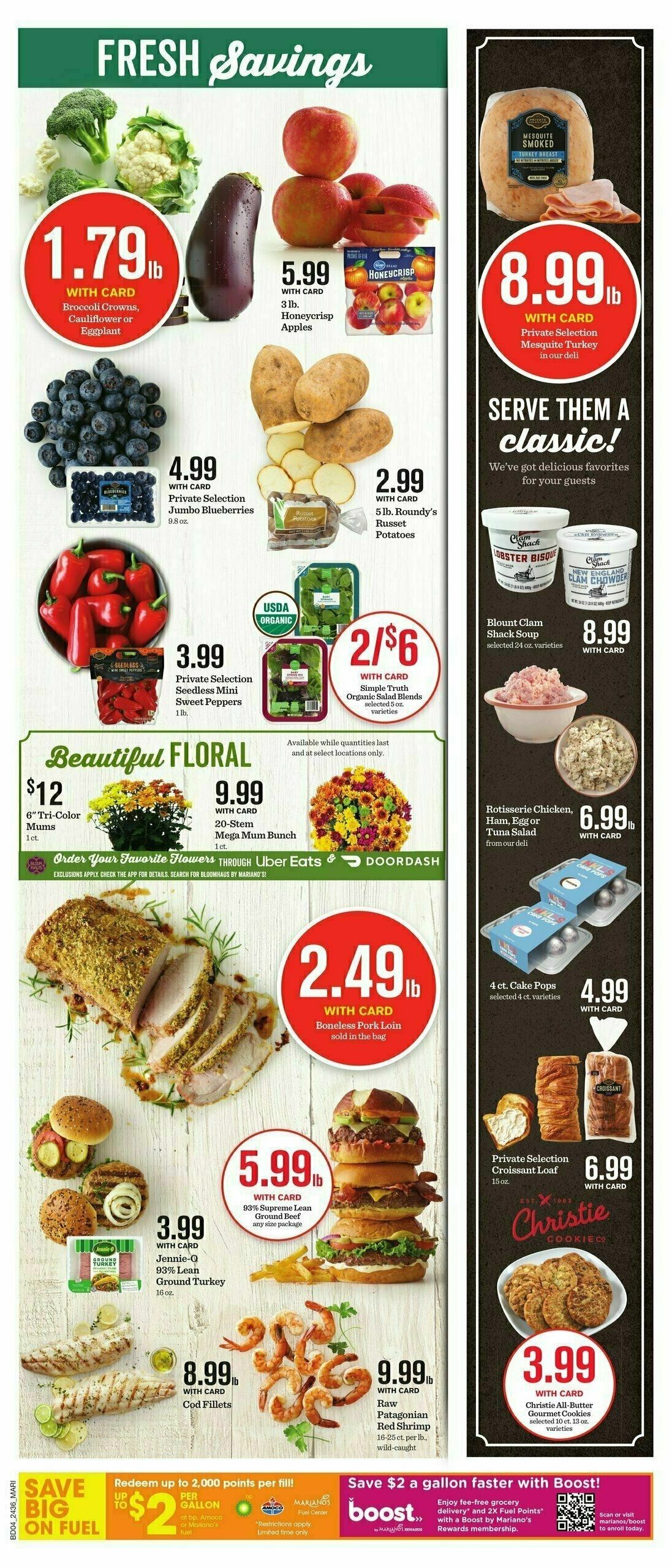 Mariano's Weekly Ad from October 9