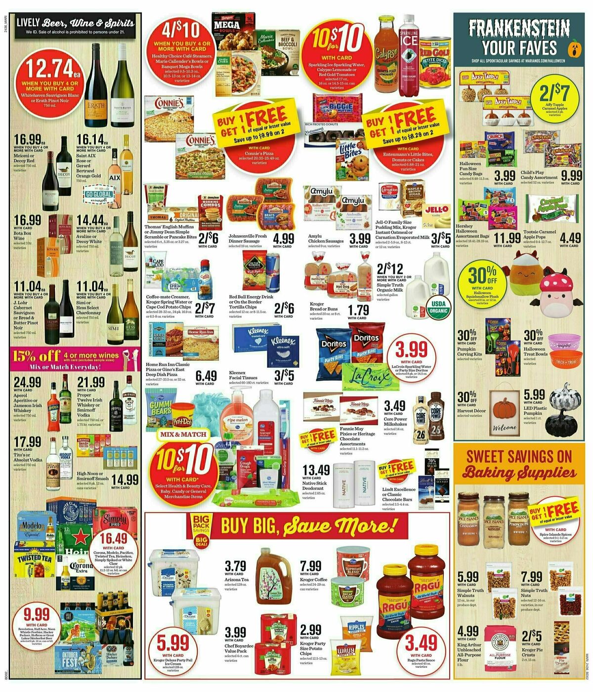 Mariano's Weekly Ad from October 9