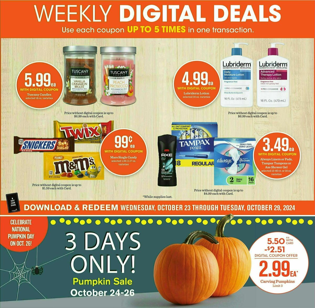 Mariano's Weekly Ad from October 23