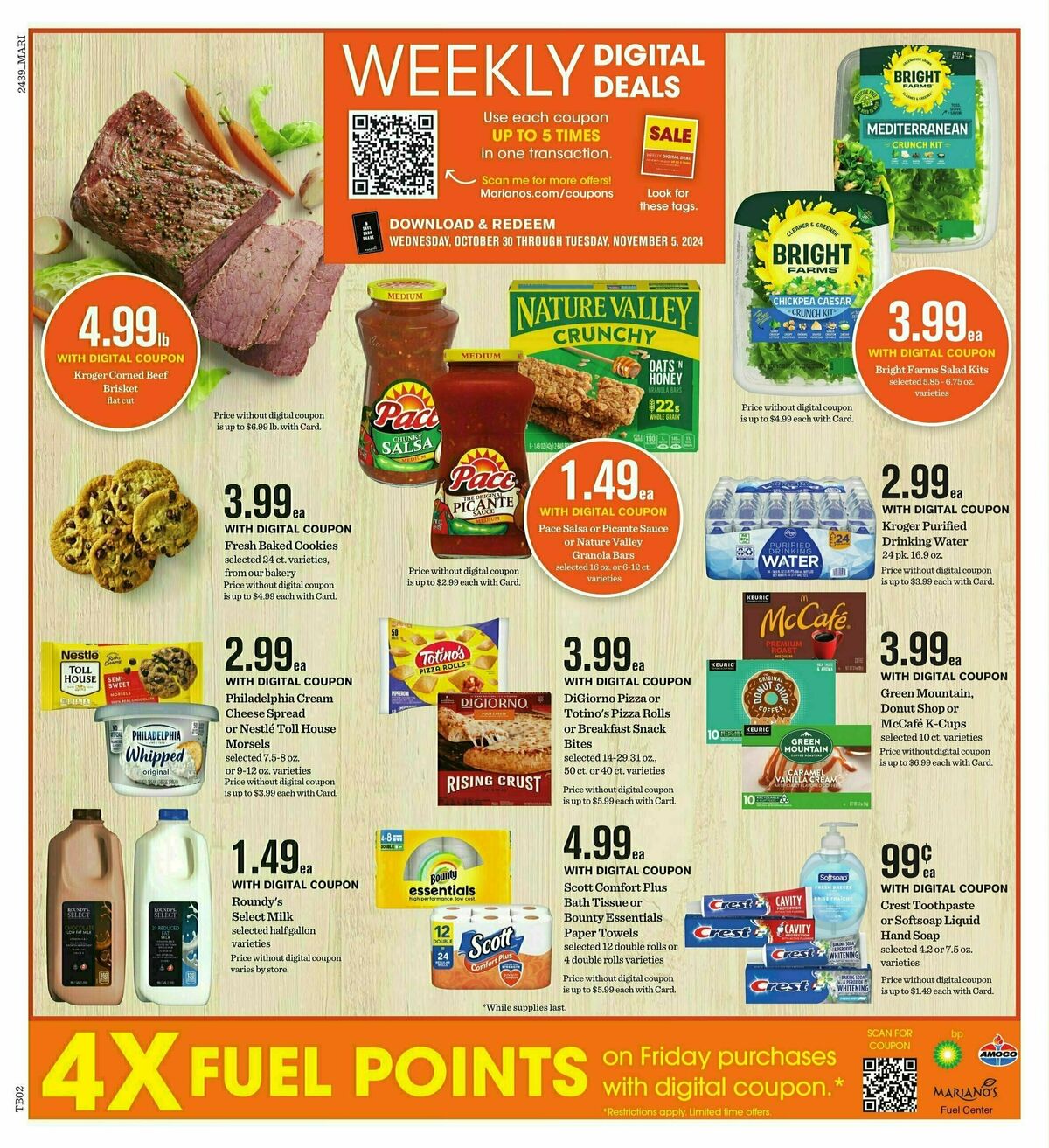 Mariano's Weekly Ad from October 30