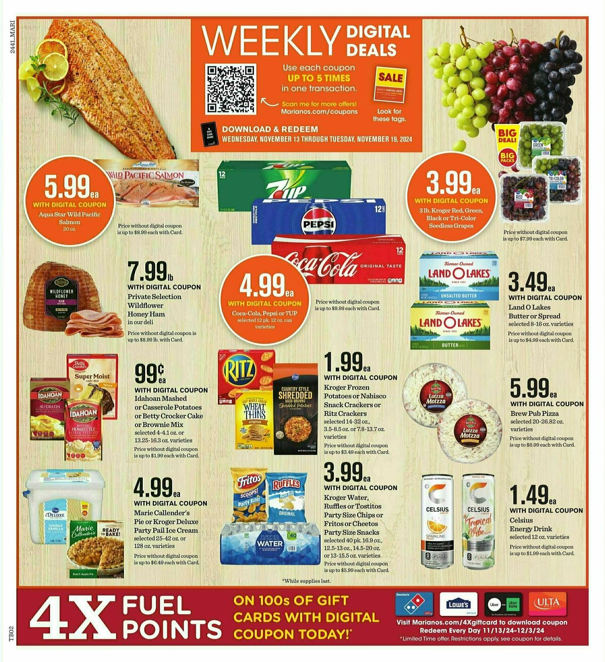 Mariano's Weekly Ad from November 13