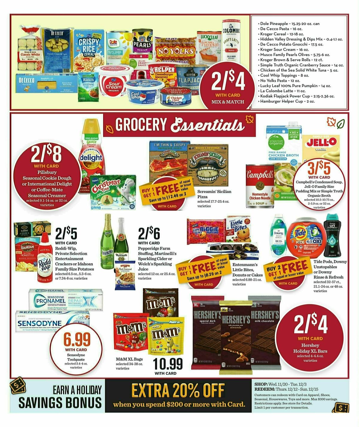 Mariano's Weekly Ad from November 20