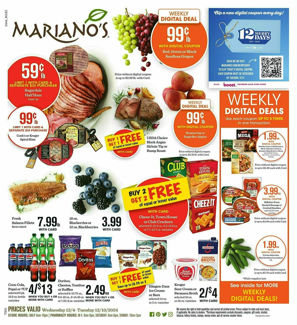 Mariano's Weekly Ad from December 4