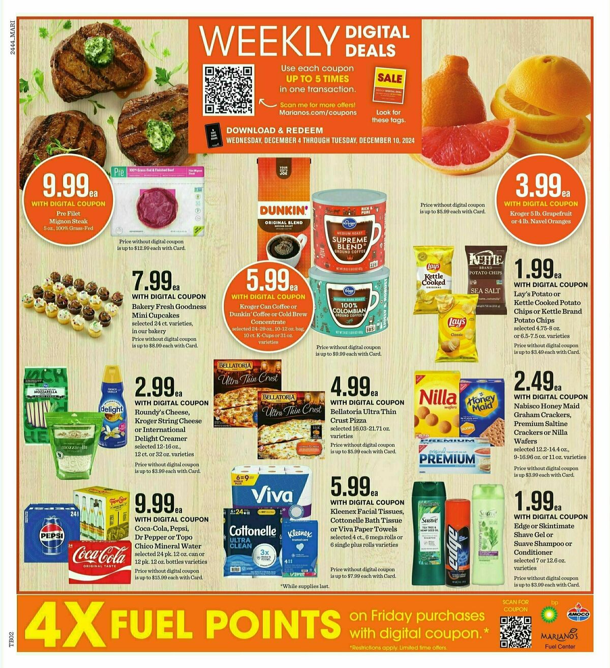 Mariano's Weekly Ad from December 4