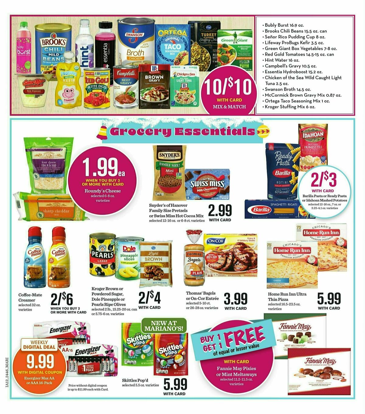 Mariano's Weekly Ad from December 18