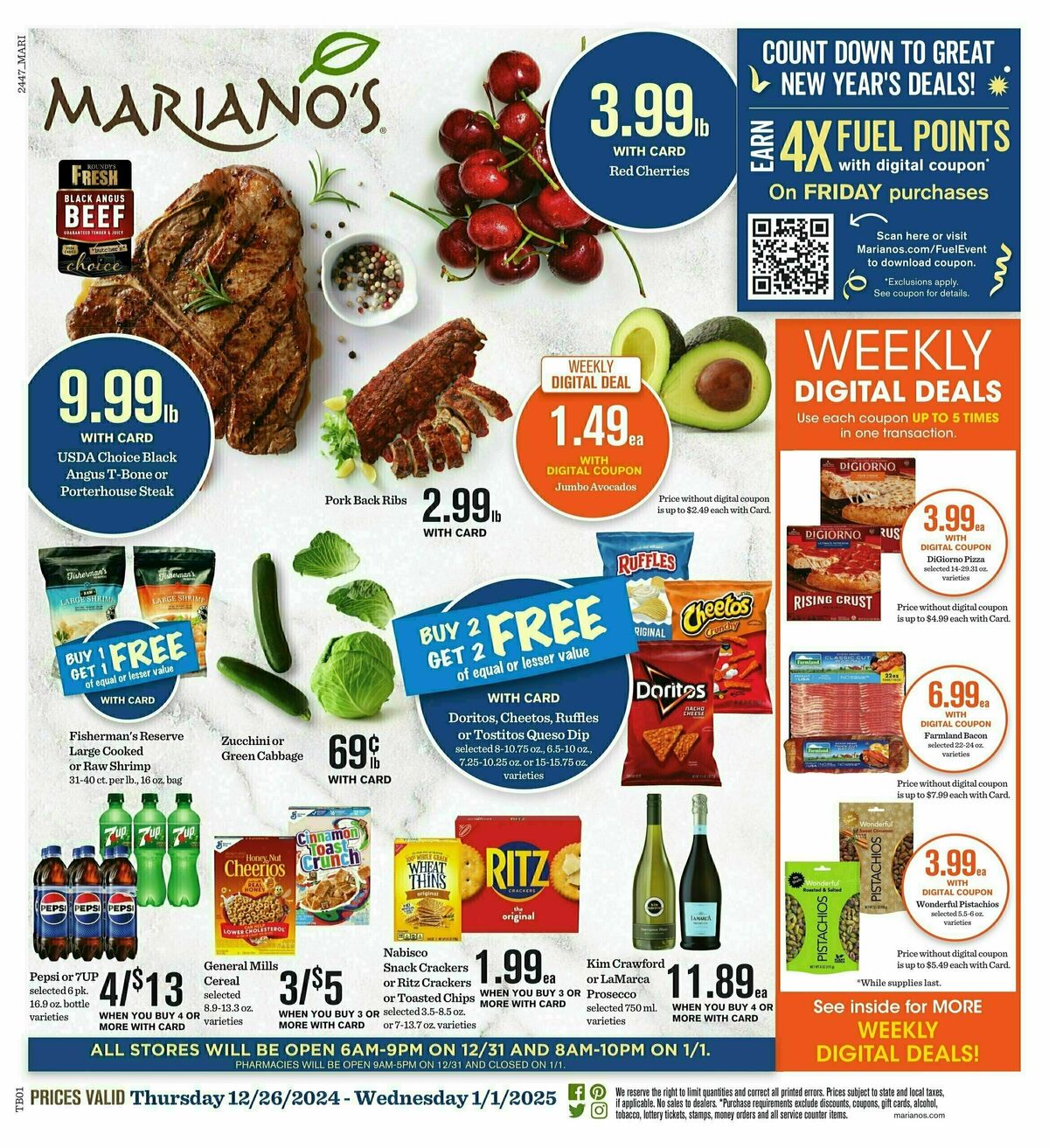 Mariano's Weekly Ad from December 26