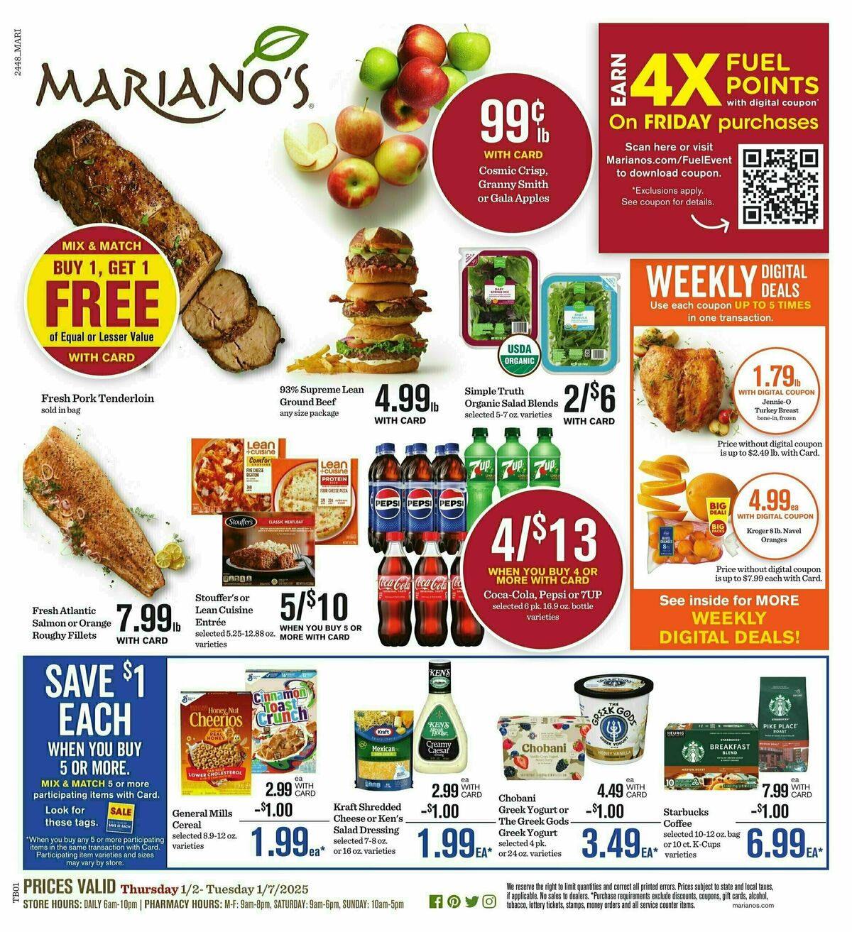 Mariano's Weekly Ad from January 2