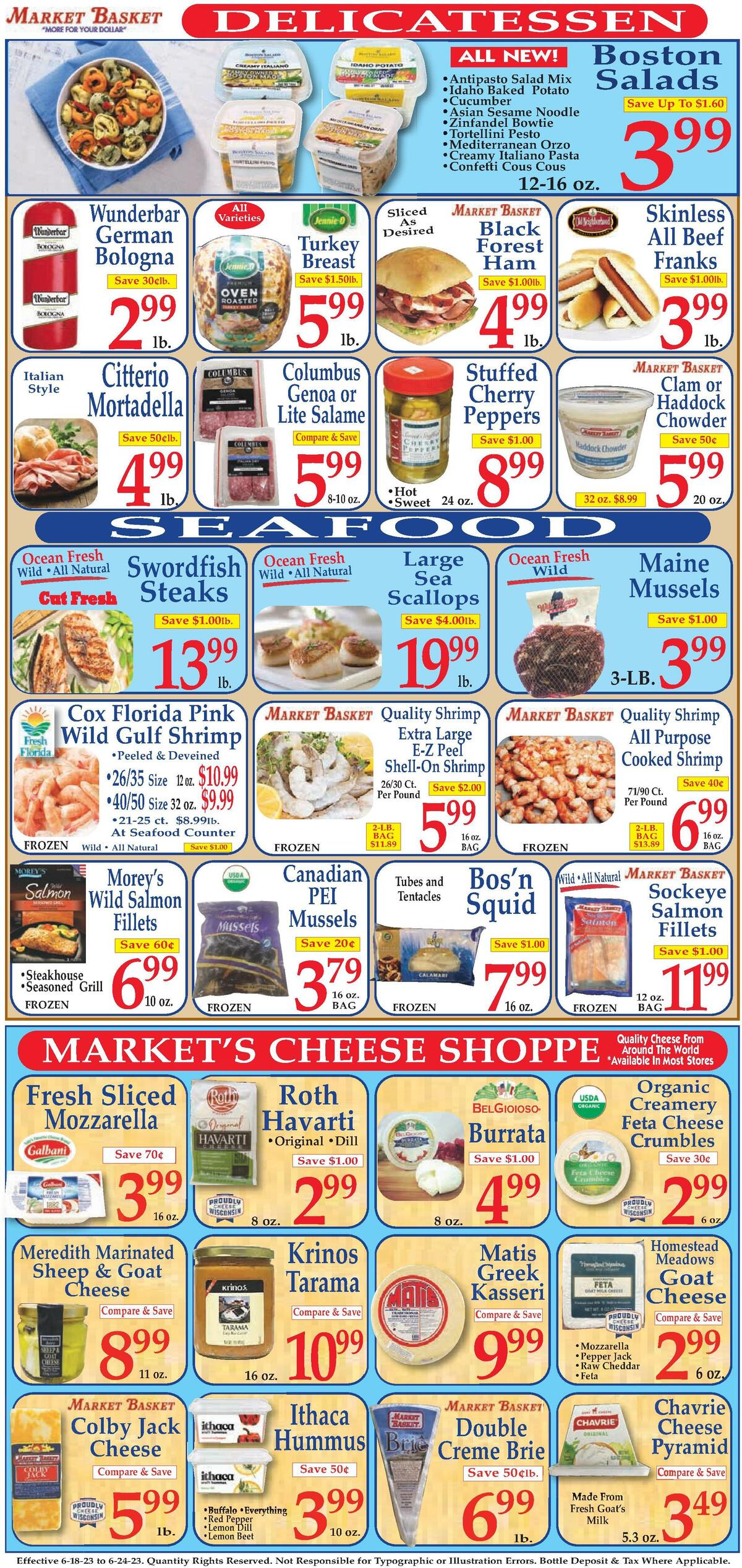 Market Basket Weekly Ad from June 18