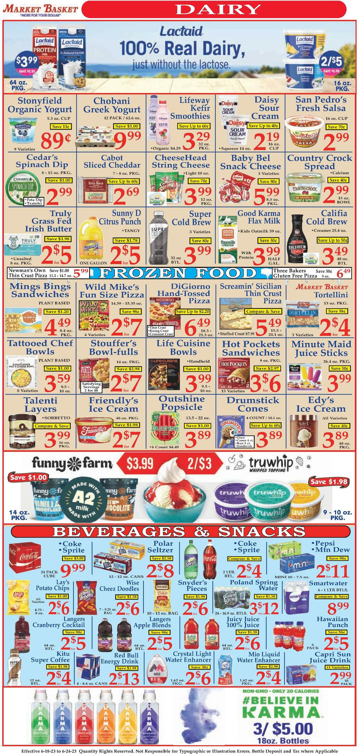 Market Basket Weekly Ad from June 18