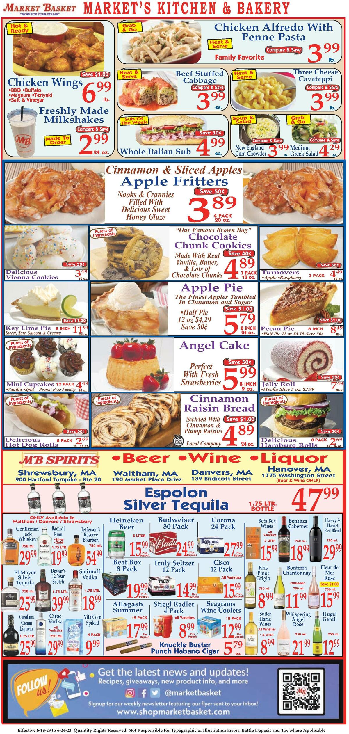 Market Basket Weekly Ad from June 18