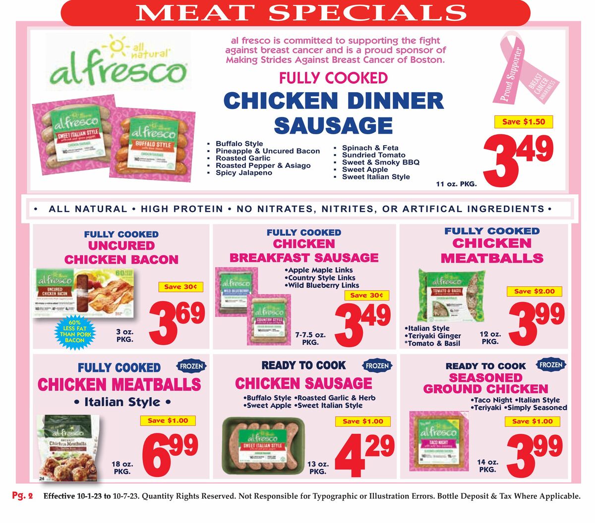 Market Basket Weekly Ad from October 1