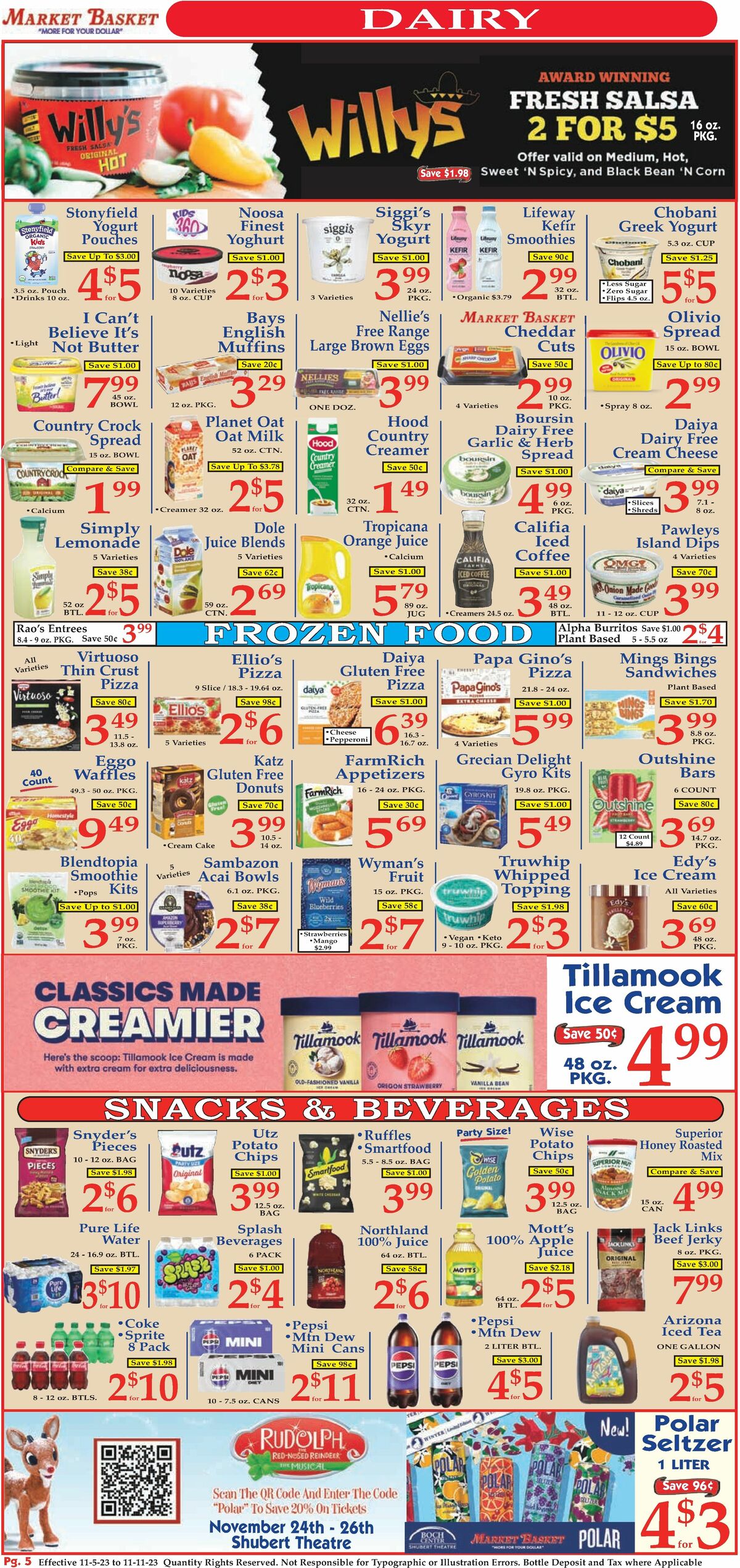 Market Basket Weekly Ad from November 5