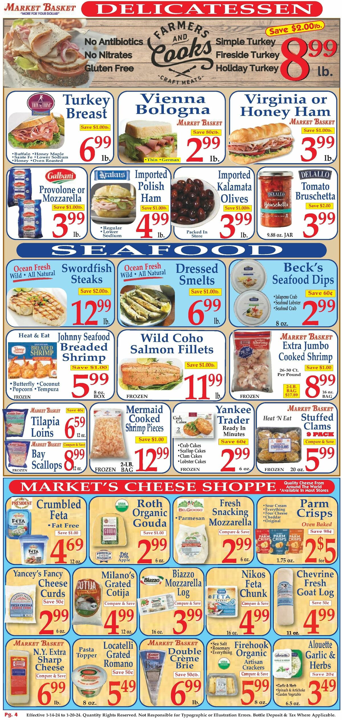 Market Basket Weekly Ad from January 14