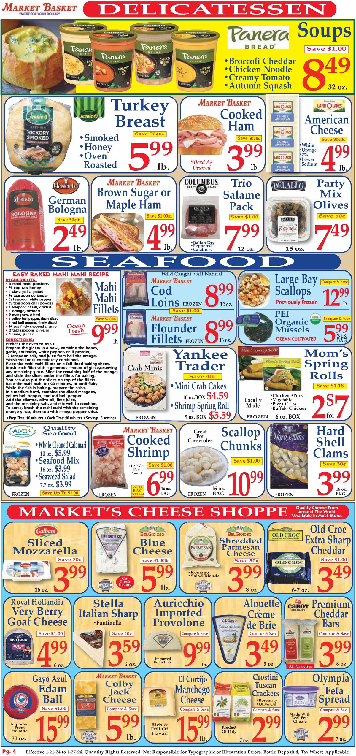 Market Basket Weekly Ad from January 21