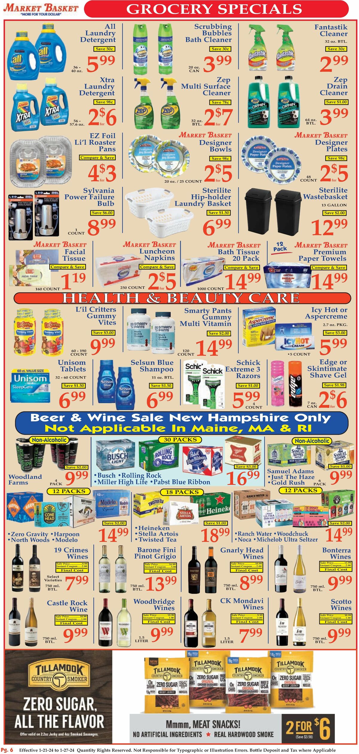 Market Basket Weekly Ad from January 21