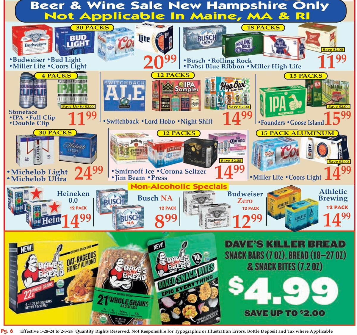 Market Basket Weekly Ad from January 28