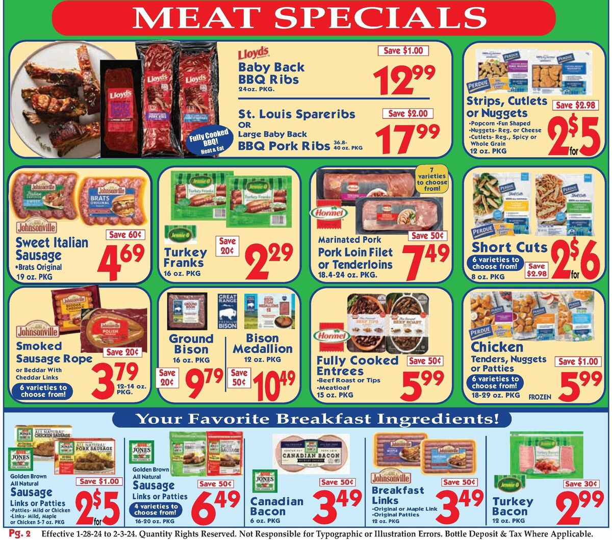 Market Basket Weekly Ad from January 28