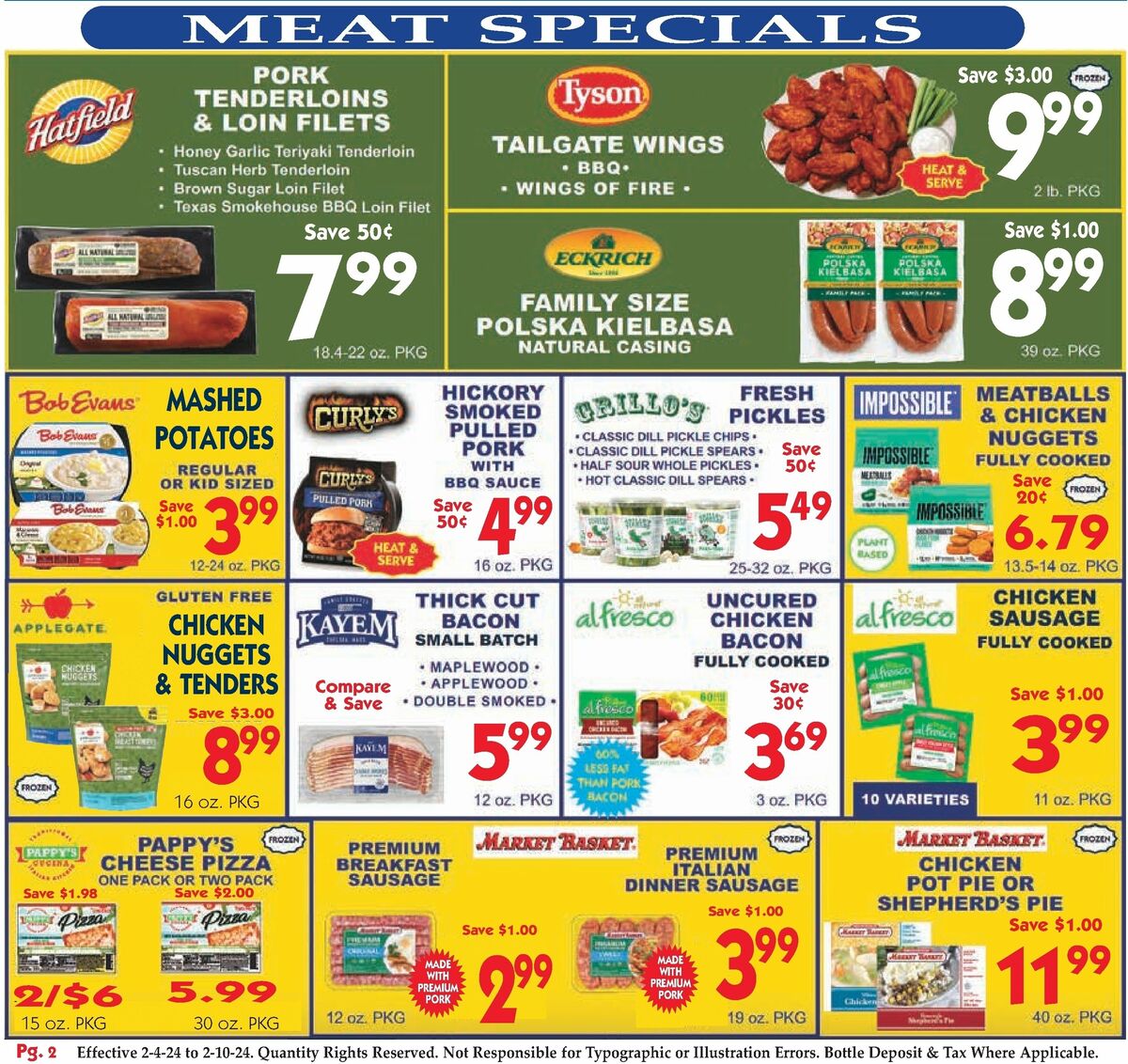 Market Basket Weekly Ad from February 4