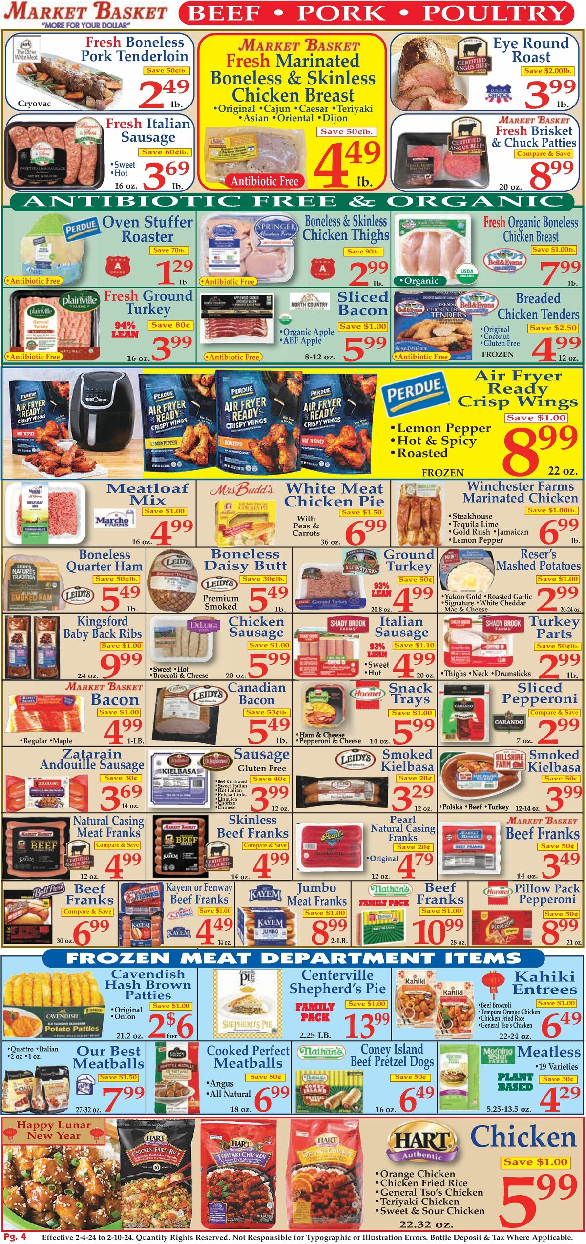 Market Basket Weekly Ad from February 4