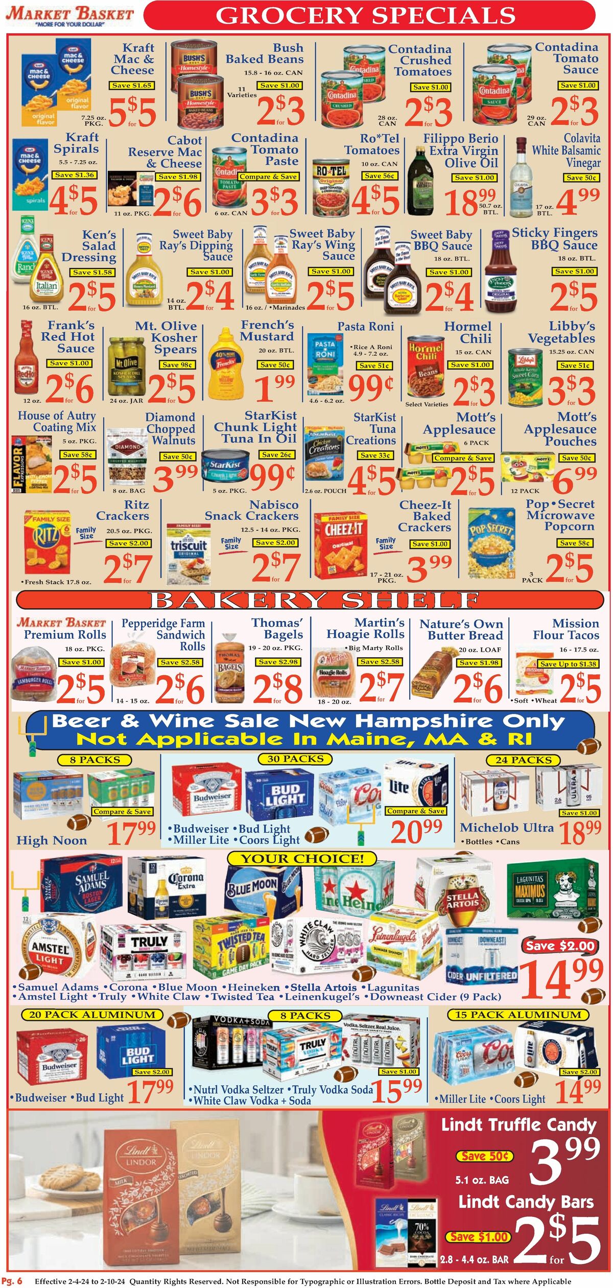 Market Basket Weekly Ad from February 4