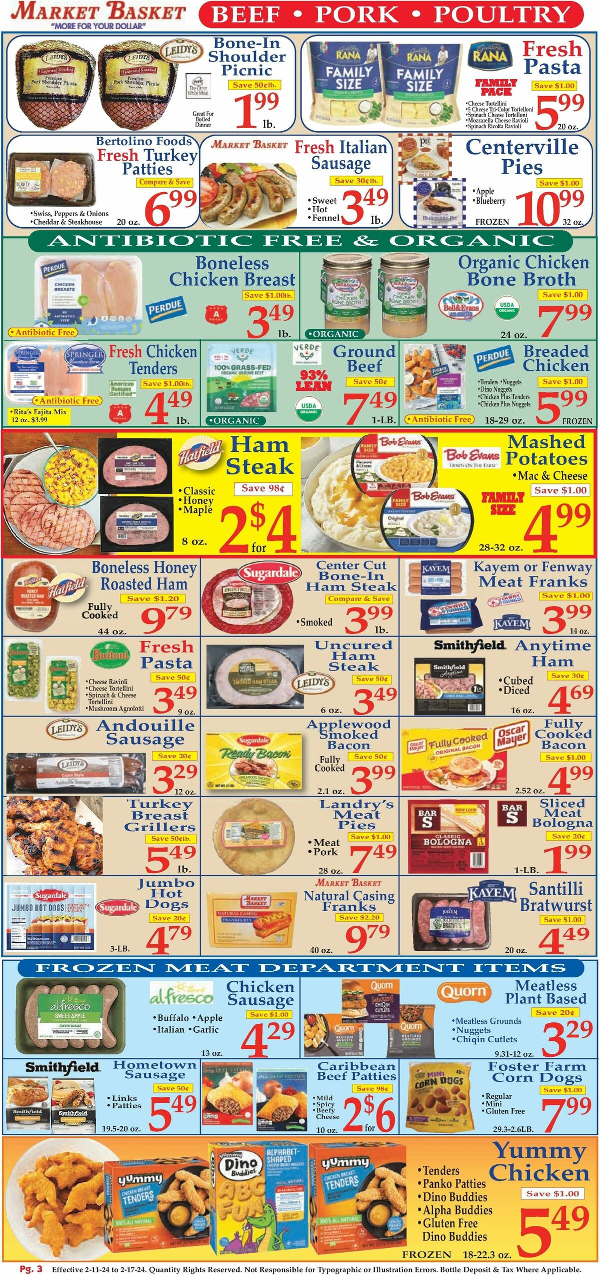 Market Basket Weekly Ad from February 11