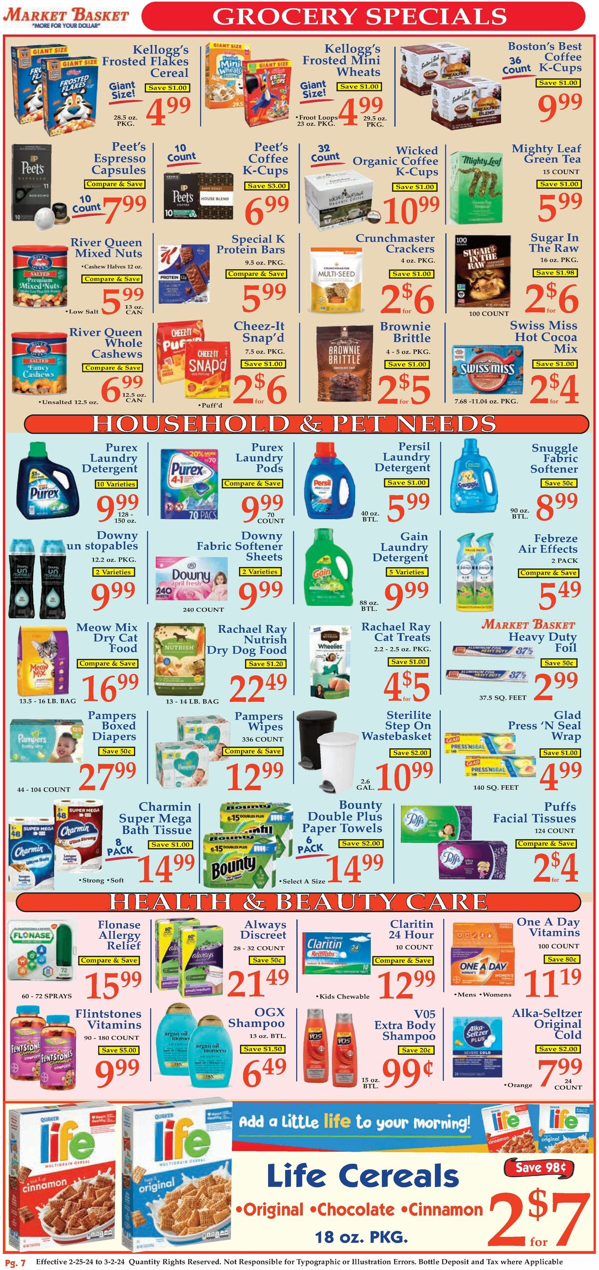 Market Basket Weekly Ad from February 25