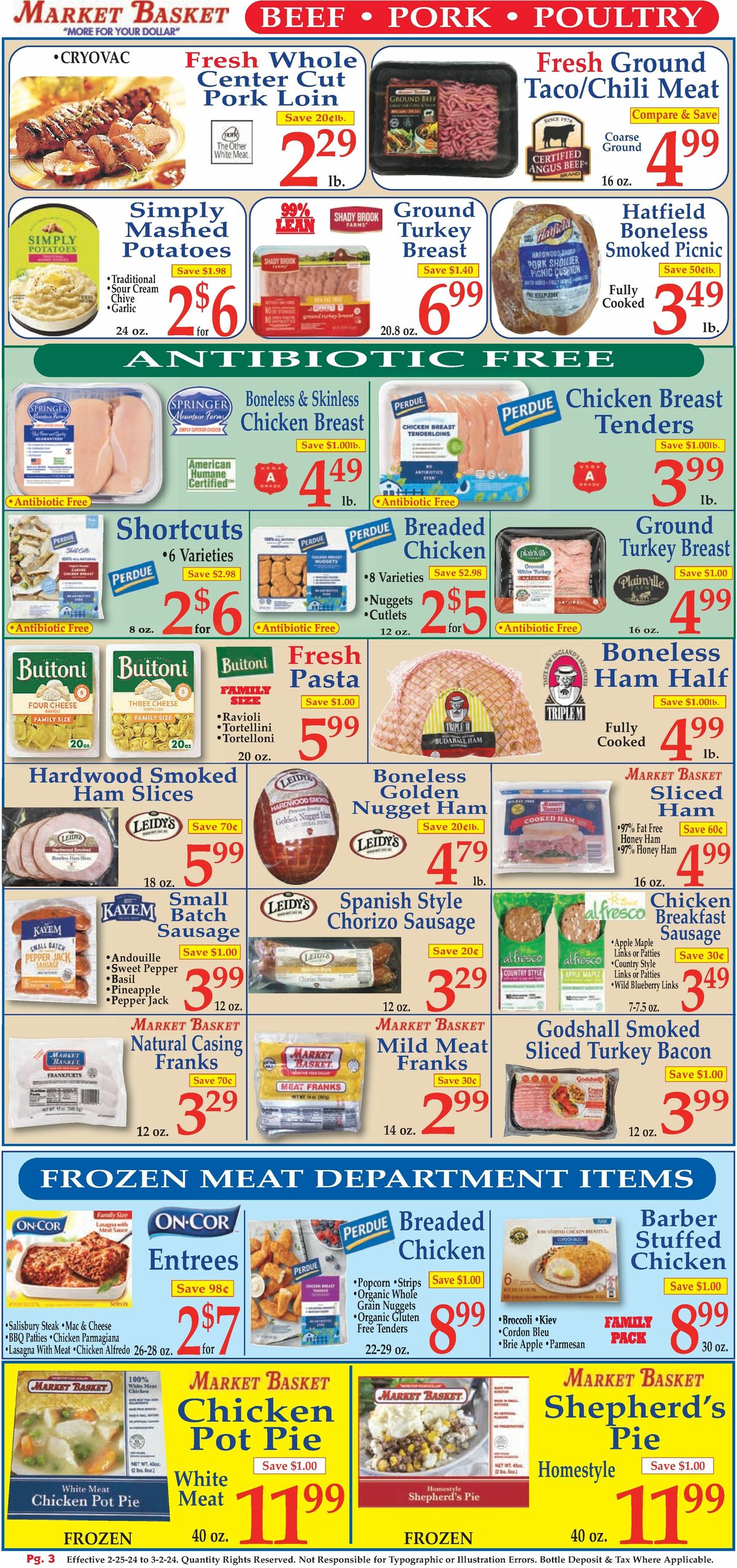 Market Basket Weekly Ad from February 25