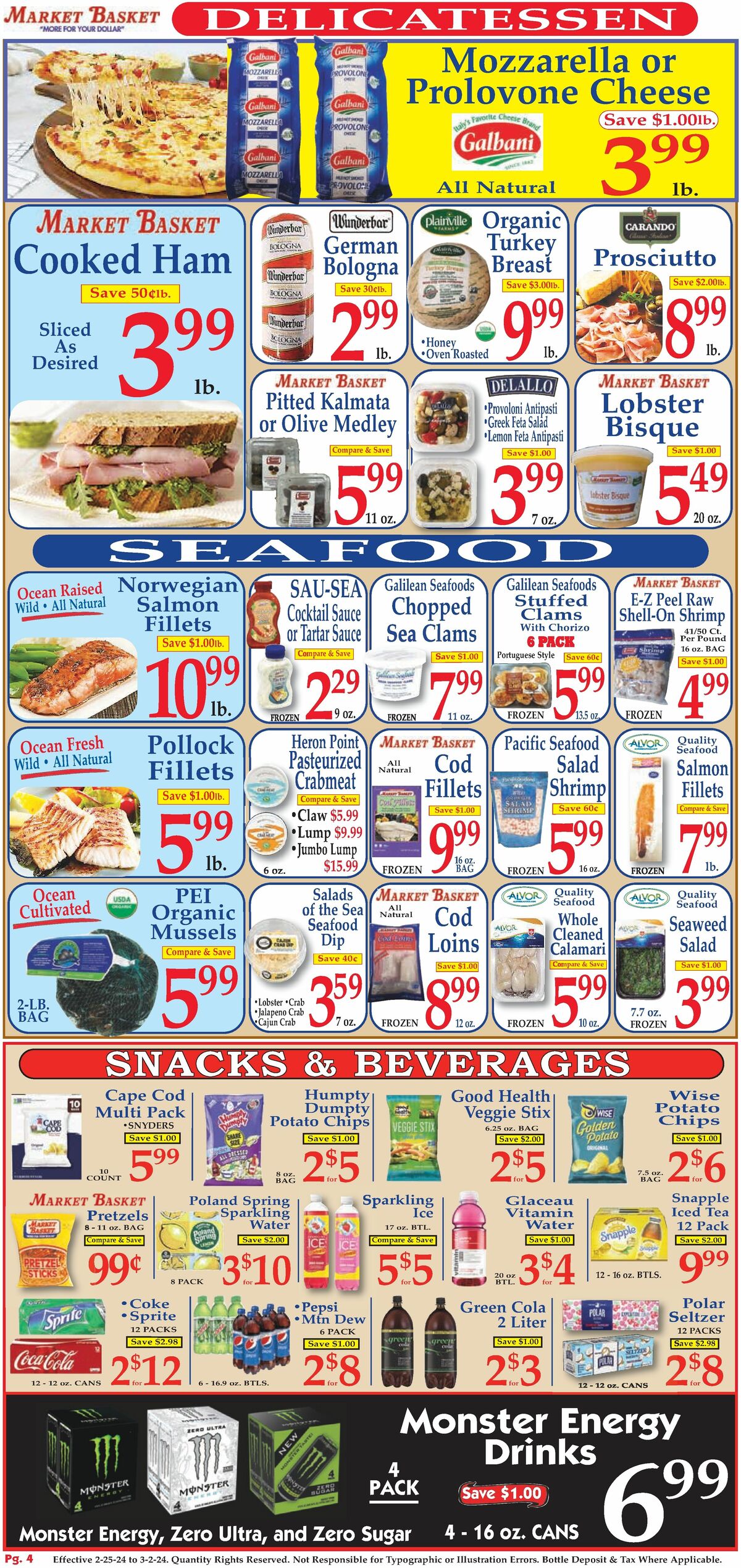 Market Basket Weekly Ad from February 25