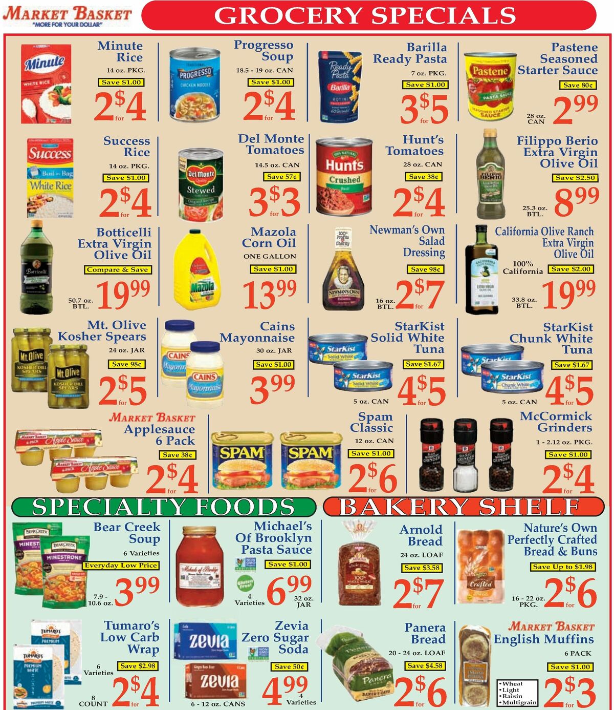 Market Basket Weekly Ad from February 25